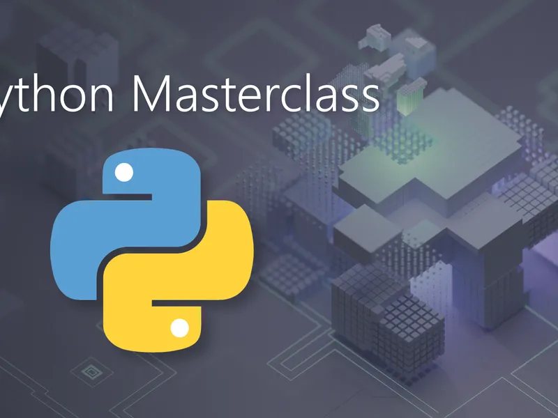Python Masterclass - Stormwind Studios
